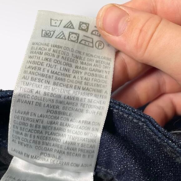 Levi’s NWT Dark Wash Wide Leg Jeans Size 18M - Picture 10 of 12